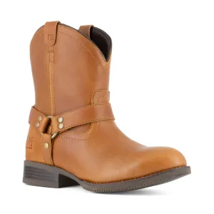FRYE SUPPLY Women's Safety-Crafted 6in Harness Steel Work Boots