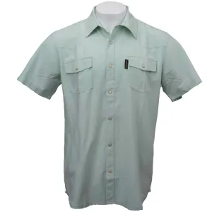 OUTBACK TRADING Men's Moab Western Snap Bamboo Short Sleeve Shirt (40314)