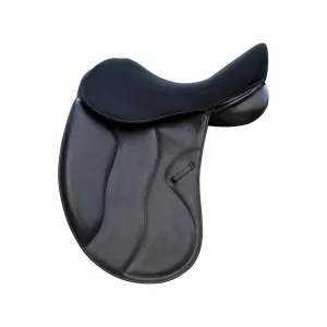 ACAVALLO Ortho Pubis Dri-Lex 20mm Black Gel Seat Saver (AC515-09)