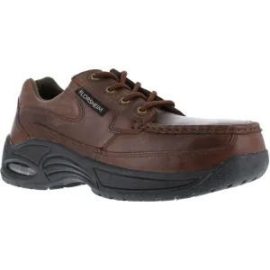 FLORSHEIM Men's Polaris Copper SR Supreme Canoe Moc Toe Eurocasual Oxford Shoes (FS2430)