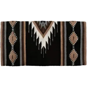 MUSTANG Del Rio 36in x 34in New Wool Blanket (5007)