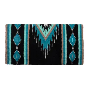 MUSTANG Del Rio 36in x 34in New Wool Blanket (5007)