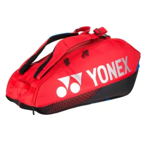 YONEX Pro Series Scarlet 6-Racquet Tennis Bag (BAG92426SC)