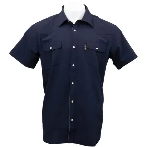 OUTBACK TRADING Men's Moab Western Snap Bamboo Short Sleeve Shirt (40314)