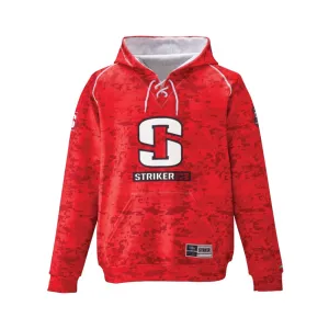 STRIKER ICE Men's Hockey Camo Red Hoody (91621)