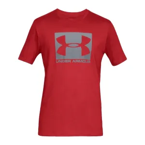 UNDER ARMOUR Men's Boxed Sportstyle Red Short Sleeve T-Shirt (1329581-600)