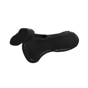 ACAVALLO Withers Free Hexagonal Black Soft Gel Pad with Micropile (AC094-09-OS)