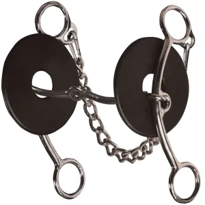 PROFESSIONAL'S CHOICE Brittany Pozzi Medium 5.5in Shank Snaffle Lifter Bit (BPB-112)