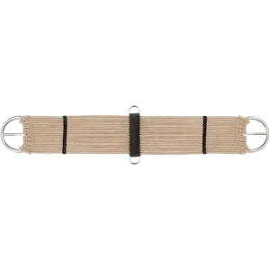 MUSTANG Pony 15-Strand 16in Mohair Blend Black Nylon Wrapped Center and Stainless Steel Buckles and Dees (103-16)