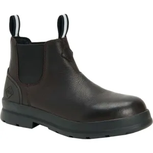 MUCK BOOT COMPANY Men's Chore Farm Leather Chelsea Wide Boots (CCLP)