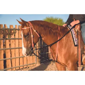PROFESSIONAL'S CHOICE Black Draw Rope Martingale (AD8062HL)