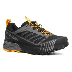 SCARPA Men's Ribelle Run 2 GTX Dark Gray/Saffron Trail Running Shoes (33089/201-DkgrySaf)