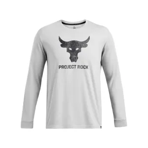 UNDER ARMOUR Men's Project Rock Brahma Bull Black/White LS Shirt (1374847-003)