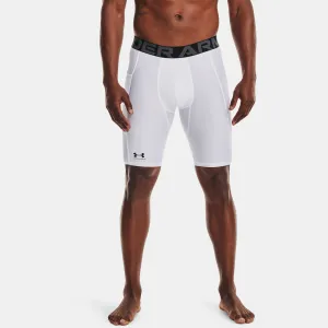 UNDER ARMOUR Men's HeatGear Carbon Heather/Black Pocket Long Shorts (1361602-090)