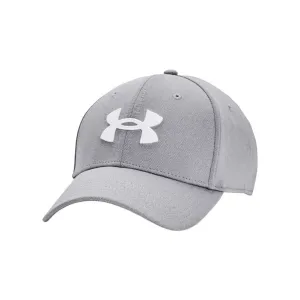 UNDER ARMOUR Men's Blitzing Low Mod Gray/Stream Stretch Fit Cap (1376700-011)