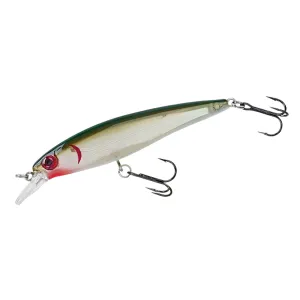 MIRROLURE MirrOLip L30MR 3 3/4in Green/White/Silver Suspending Crankbait (L30MR-18)