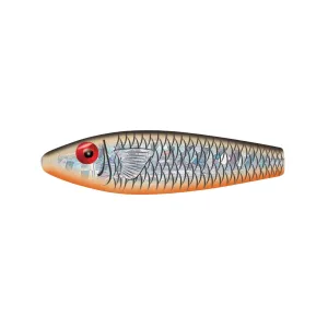 MIRROLURE S3 Catch 2000 3.5in Black/Orange/Silver Suspending Twitchbait (S20MR-BNSBO)