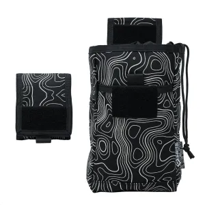 GRITR Tactical Molle Dump Pouch, Foldable Dump Bag for Belts