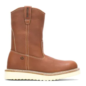 WOLVERINE Men's 10in Wellington Brown Work Boots (W08285)