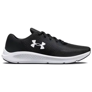 UNDER ARMOUR Men's Charged Pursuit 3 Black/White Running Shoes (3024878-001)