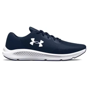 UNDER ARMOUR Men's Charged Pursuit 3 Black/White Running Shoes (3024878-001)