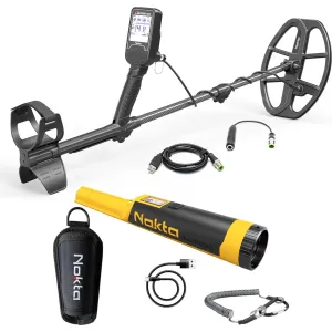 NOKTA MAKRO The Legend Metal Detector with Accupoint Pinpointer (11000838+11000116)