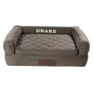 DRAKE Team Gun Dog Landing Zone Premium Canvas Green Timber Dog Couch (GD0209-GTB)