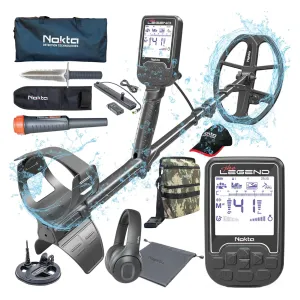 NOKTA MAKRO The Legend Pro Metal Detector With Bluetooth Headphones (11000840+Promo)