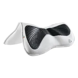 ACAVALLO Gel And Memory Foam White Half Pad (AC210-01-02)