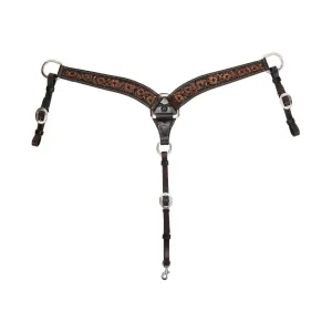 CIRCLE Y Smooth Operator Contour Breast Collar (1093-23-SV)