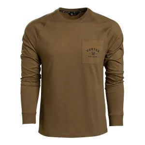 VORTEX  Men's Outland Heavyweight Long Sleeve Pocket T-Shirt (225-01)