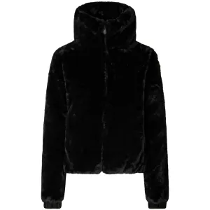 SAVE THE DUCK Women's Jeon Reversible Faux Fur Jacket (D31352W-FURY21-S)
