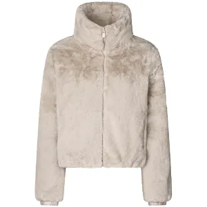 SAVE THE DUCK Women's Jeon Reversible Faux Fur Jacket (D31352W-FURY21-S)