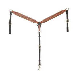 CIRCLE Y Gauge Breast Collar (1074-20-SV)