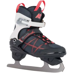 K2 Alexis Figure Blade Gray/Pink Ice Skates (I220300601)