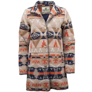 OUTBACK TRADING Women's Moree Navy Jacket (29663-NVY)