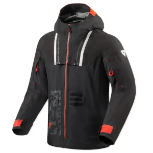 REV'IT! Men's Vision H2O Black/Red Jacket (FJT424-1200)