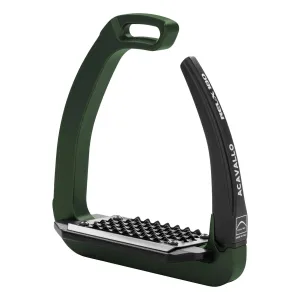 ACAVALLO Rel-X 180 Hunter Green Stirrups (AC669-HG-OS)