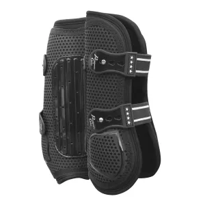 PROFESSIONAL'S CHOICE Pro Performance Pro Mesh TPU Black Show Jump Boots (PMSJF200-BLA)