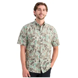HUK Men's Kona Printed Short Sleeve Shirt (H1500192)