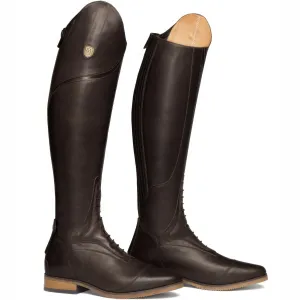 MTN HORSE Women's Sovereign Regular Short Dark Brown Field Boot (307121DKBRN)