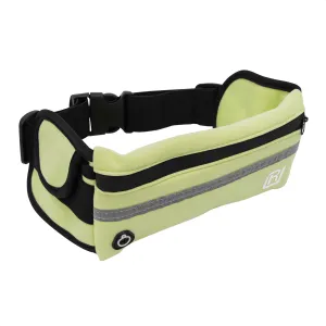 RunUnited Waist Pack for Running, Hiking & Gym - Waterproof Running Accessory w/ Phone Holder & Reflective Stripe