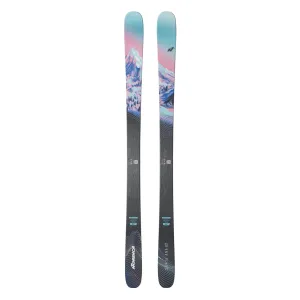 NORDICA Women's Santa Ana 82 Light Blue/Coral/Midnight Skis (0A548900001)