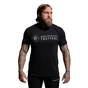 BORN PRIMITIVE Men's Tactical Black Brand Tee (31011-000)