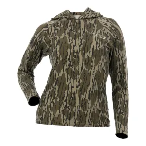 DOING SOMETHING GREAT Women's Bamboo Long Sleeve Hooded Shirt