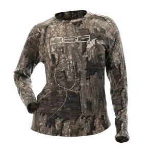 DOING SOMETHING GREAT Women's Long Sleeve Camo Shirt