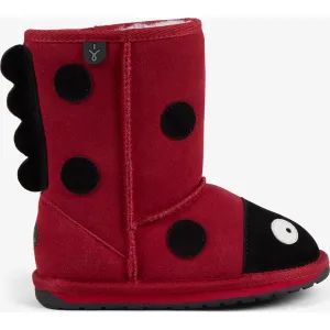 EMU AUSTRALIA Kids Ladybird Red Boots (K10111-RED)