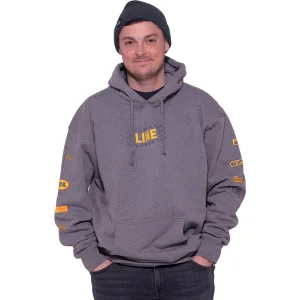 LINE Full Speed Heather Gray Hoodie (LN25139100)