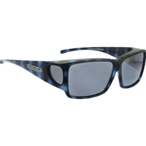 JONATHAN PAUL Orion Blue Demi/Gray Lens Large Sunglasses (1082870)