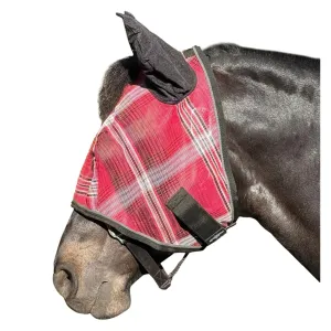 KENSINGTON PROTECTIVE PRODUCTS Fly Mask with Web Trim, Soft Mesh Ears and Forelock Opening, L (KFM521-L)